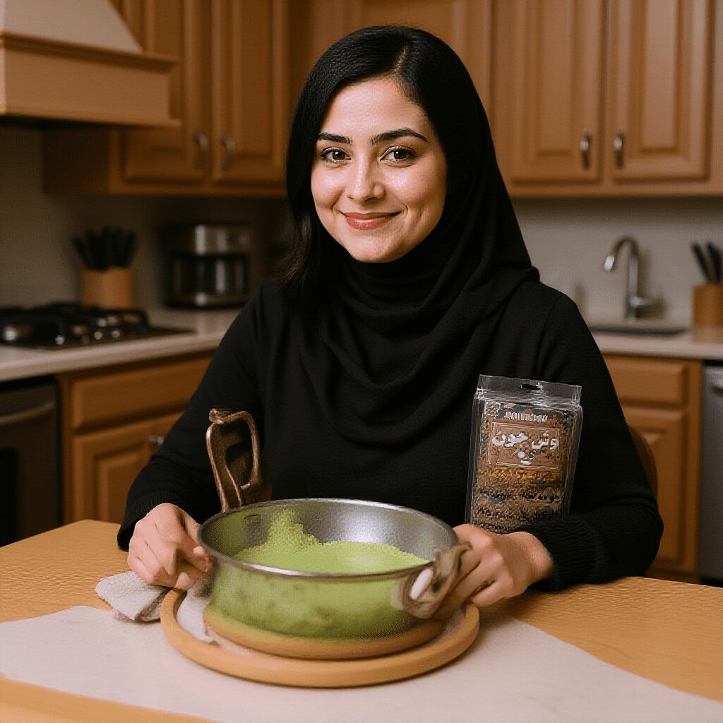 قاووت پسته خالص