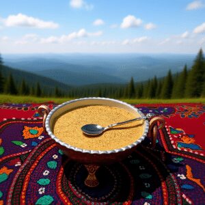 قاووت کنجدی روغنی نوش جون