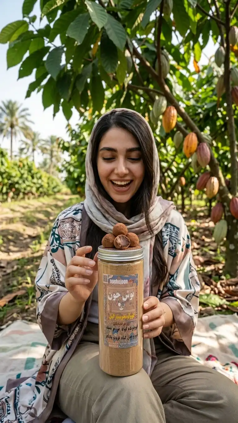 قاووت شکلاتی
